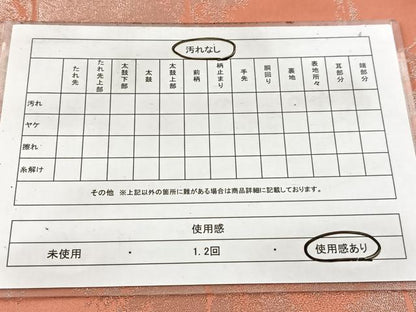 平和屋着物◎両面　全通柄袋帯　石畳文　銀糸　正絹　逸品　BAAW8616yc