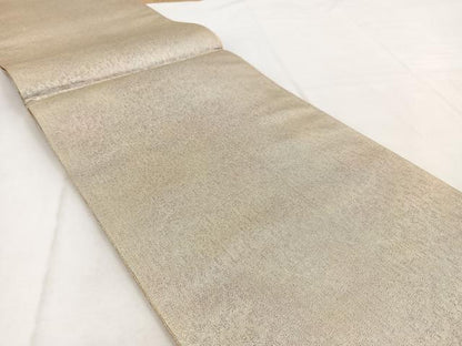 平和屋着物◎両面　全柄袋帯　蒔絵佐賀箔　金糸　正絹　逸品　BAAW8618yc