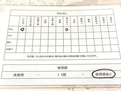 平和屋着物◎六通柄袋帯　唐織　雲取り花文　銀糸　正絹　逸品　BAAW8644yc