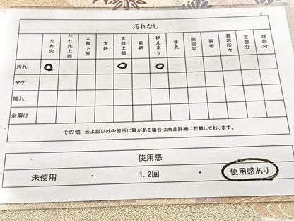 平和屋着物◎六通柄袋帯　桃山絵巻　金銀糸　正絹　逸品　BAAW8646yc