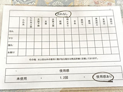 平和屋着物◎宝珠本佐賀錦　六通柄袋帯　九百錦　扇面花鳥文　金銀糸　正絹　逸品　BAAW8657yc