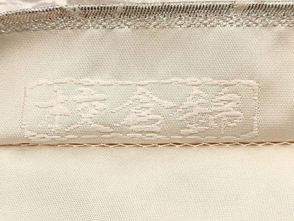 平和屋着物◎六通柄袋帯　校倉錦　草花文　金糸　引箔　正絹　逸品　BAAW8659yc