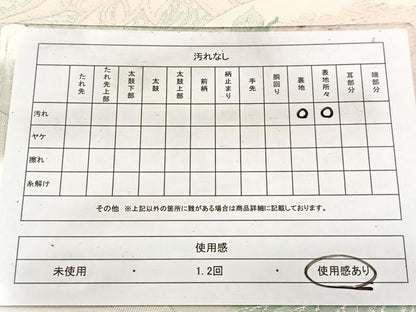 平和屋着物◎太鼓柄袋帯　唐織　牡丹丸文　金銀糸　正絹　逸品　BAAW8666yc