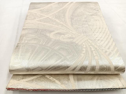 平和屋着物◎両面 全通柄袋帯 桃山両面全通 金銀糸 正絹 逸品 BAAW8716yc