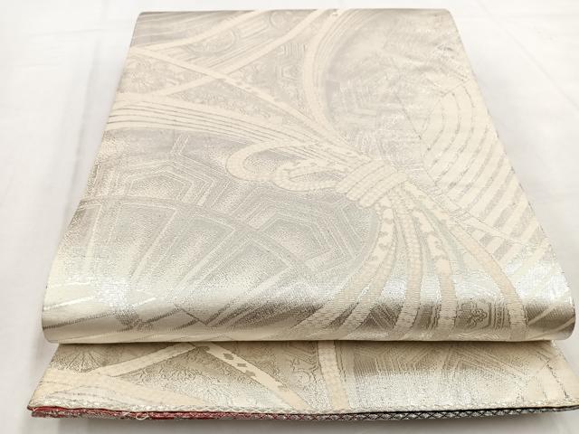 平和屋着物◎両面 全通柄袋帯 桃山両面全通 金銀糸 正絹 逸品 BAAW8716yc
