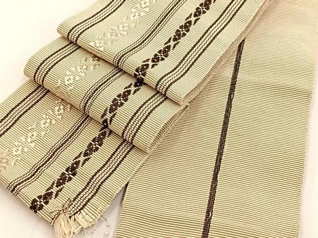 平和屋着物◎男性 両面 角帯 献上 BAAW8798yc
