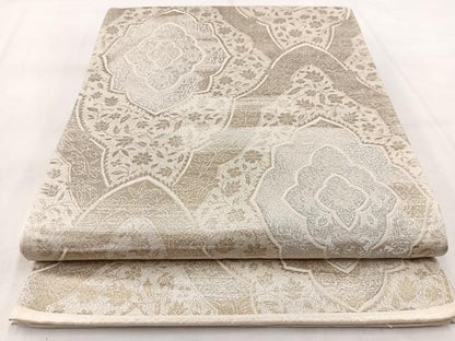 平和屋着物◎六通柄袋帯 京蒔絵 金銀糸 正絹 逸品 BAAW8831yc