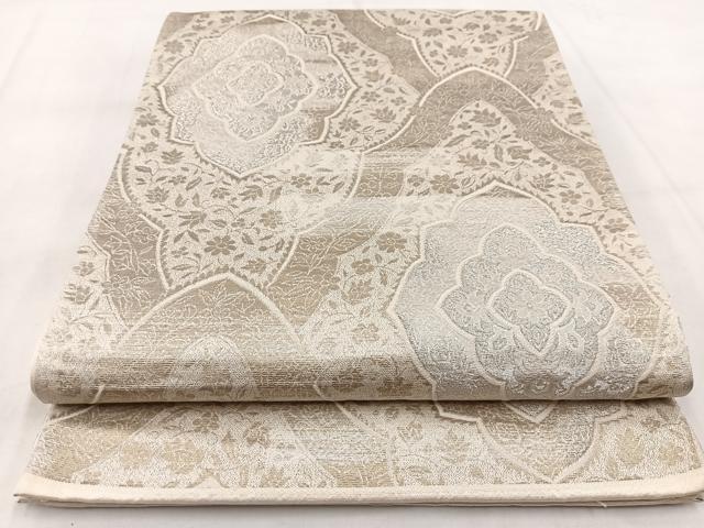 平和屋着物◎六通柄袋帯 京蒔絵 金銀糸 正絹 逸品 BAAW8831yc