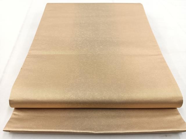平和屋着物◎六通柄袋帯　霞文　金糸　引箔　正絹　逸品　BAAW8890yc