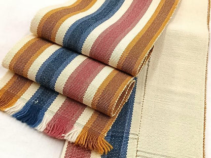 平和屋着物◎半幅帯 縞 ウール BAAW8901yc