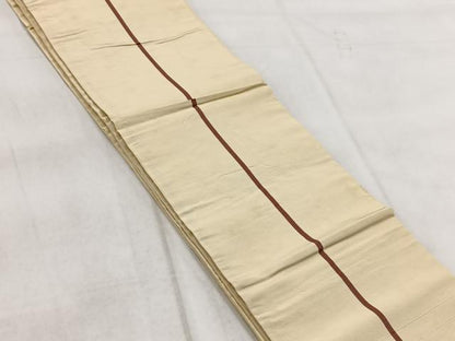 平和屋着物◎本場筑前博多織 両面 半幅帯 献上 証紙付き 正絹 逸品 BAAW8918yc