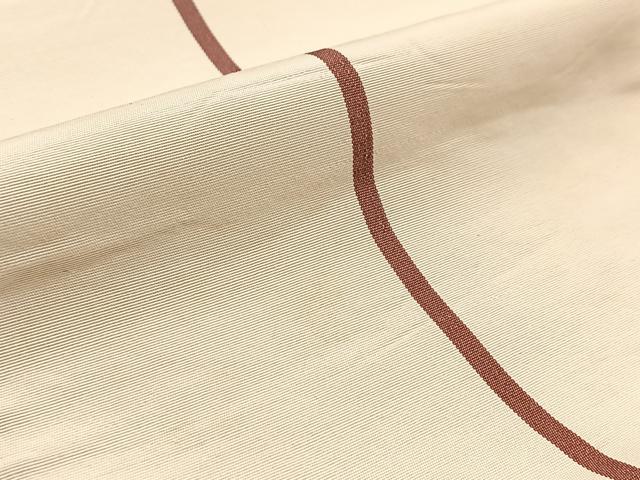 平和屋着物◎本場筑前博多織 両面 半幅帯 献上 証紙付き 正絹 逸品 BAAW8918yc