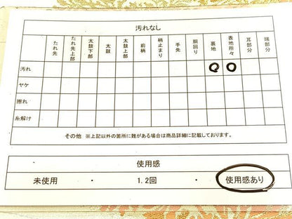 平和屋着物◎六通柄袋帯　唐織　草木文　金銀糸　正絹　逸品　BAAW8984yc