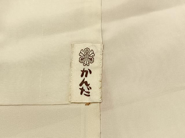 平和屋着物■上質な小紋 樹林文 正絹 逸品 BAAW9001hj