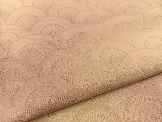 平和屋着物■上質な小紋 青海波地紋 暈し染め 正絹 逸品 BAAW9026hj