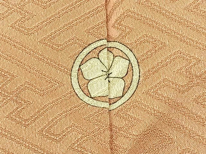 平和屋着物■訪問着 駒刺繍 立波草花文 暈し染め 金銀彩 正絹 逸品 BAAW9027hj