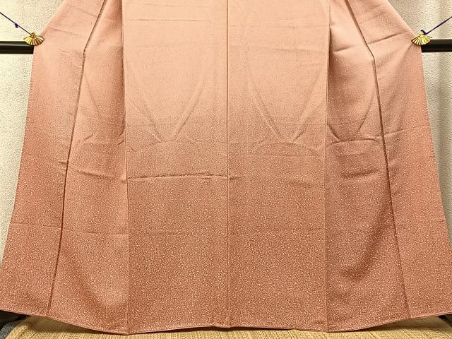平和屋着物■訪問着 作家物 霞文 たたき染め 鬼しぼ縮緬 正絹 逸品 BAAW9029hj