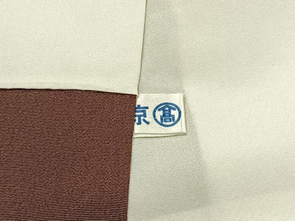 平和屋着物■本場大島紬　亀甲文様　高島屋扱い　正絹　逸品　BAAW9039hj