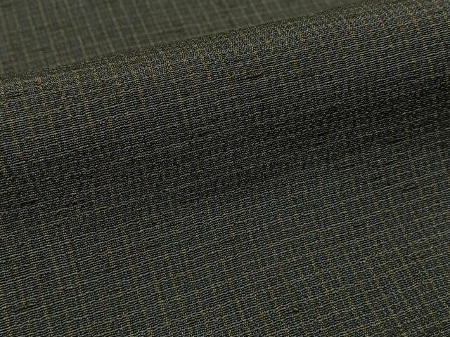 平和屋着物■男性　紬　格子柄　正絹　逸品　未使用　BAAW9045hj