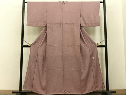 平和屋着物■手彫型本染 村上伸一郎 江戸小紋 寄せ小紋柄 正絹 逸品 BAAW9075hj
