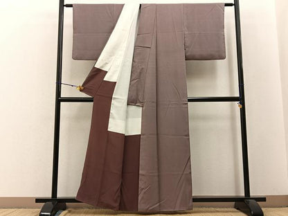 平和屋着物■江戸小紋 鮫小紋柄 正絹 逸品 BAAW9090hj