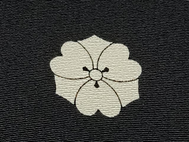 平和屋着物■豪華黒留袖　駒刺繍　飛鶴立波文　金彩　正絹　逸品　BAAW9154hj