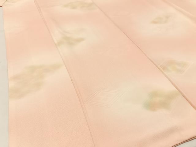 平和屋着物■上質な小紋 菱地紋 暈し染め 正絹 逸品 BAAW9156hj