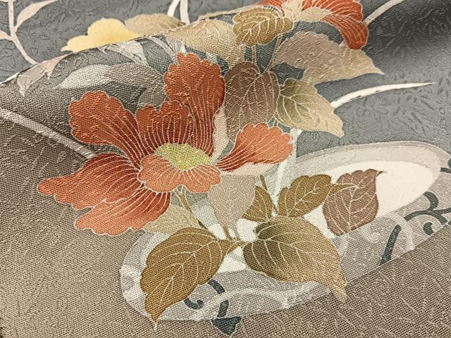 平和屋着物■訪問着 飾花文 暈し染め 正絹 逸品 BAAW9164hj