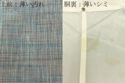 平和屋着物■上質な紬　霞文　正絹　逸品　BAAW9221hj
