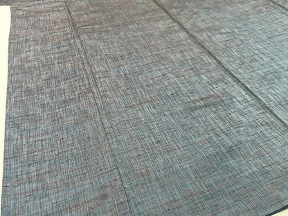 平和屋着物■上質な紬　霞文　正絹　逸品　BAAW9221hj