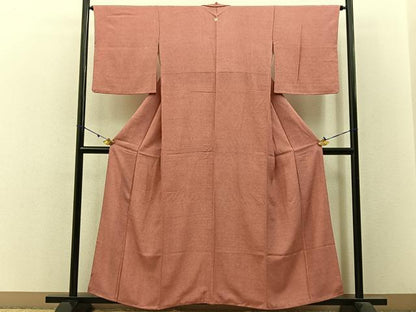 平和屋着物■江戸小紋 極小鮫小紋柄 正絹 逸品 BAAW9232hj
