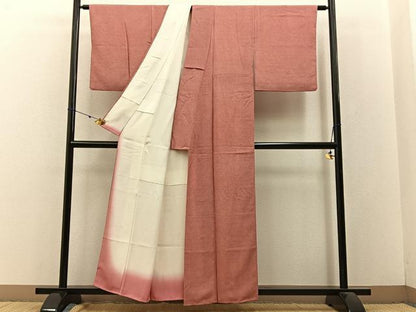 平和屋着物■江戸小紋 極小鮫小紋柄 正絹 逸品 BAAW9232hj