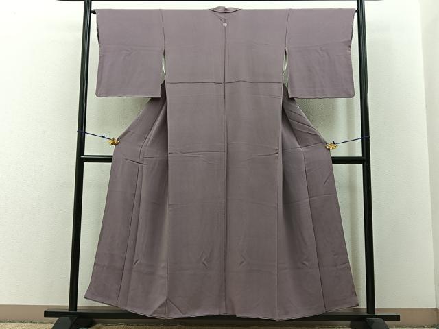 平和屋着物■上質な色無地 鴇浅葱色 正絹 逸品 BAAW9240hj