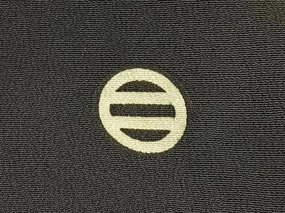平和屋着物■豪華黒留袖 刺繍 松竹梅 鳳凰几帳文 金彩 正絹 逸品 BAAW9264hj
