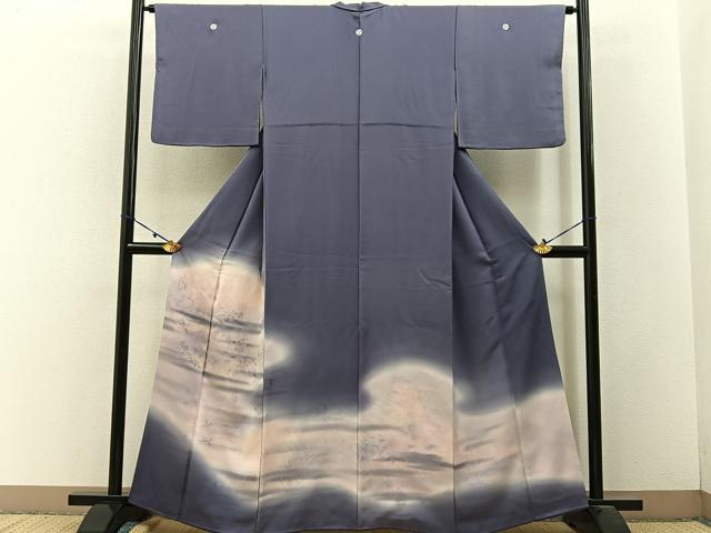 平和屋着物■豪華色留袖 俵屋宗達 草花文 暈し染め 正絹 逸品 BAAW9269hj