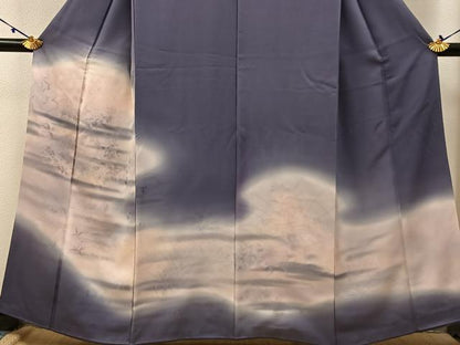 平和屋着物■豪華色留袖 俵屋宗達 草花文 暈し染め 正絹 逸品 BAAW9269hj