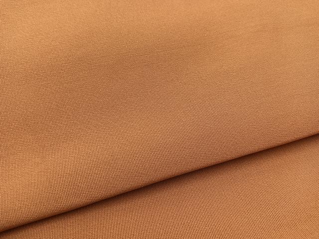平和屋着物●爪掻き本綴れ　八寸名古屋帯　赤朽葉色　正絹　逸品　BAAW9434hj