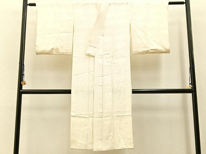 平和屋着物■長襦袢 無双仕立て 立波地紋 正絹 逸品 BAAW9545hj