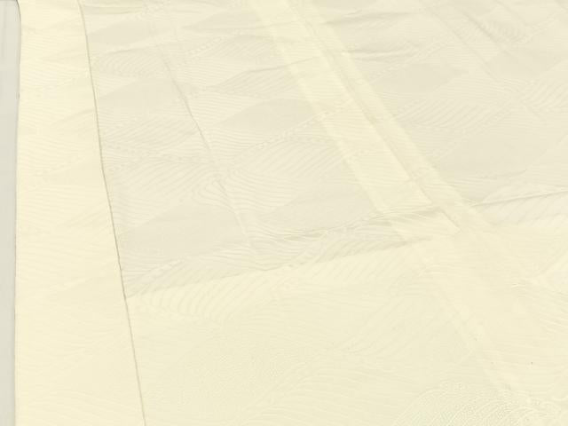 平和屋着物■長襦袢 無双仕立て 立波地紋 正絹 逸品 BAAW9545hj