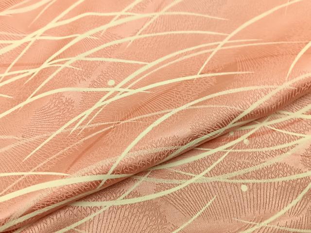 平和屋着物■上質な小紋 露芝文 暈し染め 正絹 逸品 未使用 BAAW9548hj
