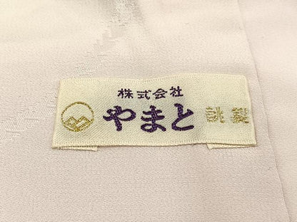 平和屋着物■長襦袢 無双仕立て 檜扇地紋 暈し染め やまと誂製 正絹 逸品 BAAW9562hj