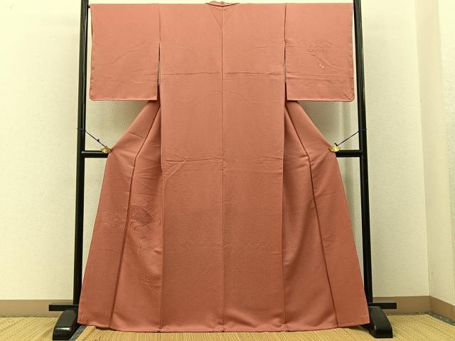 平和屋着物□中国三大刺繍 スワトウ刺繍 総刺繍 訪問着 地紙