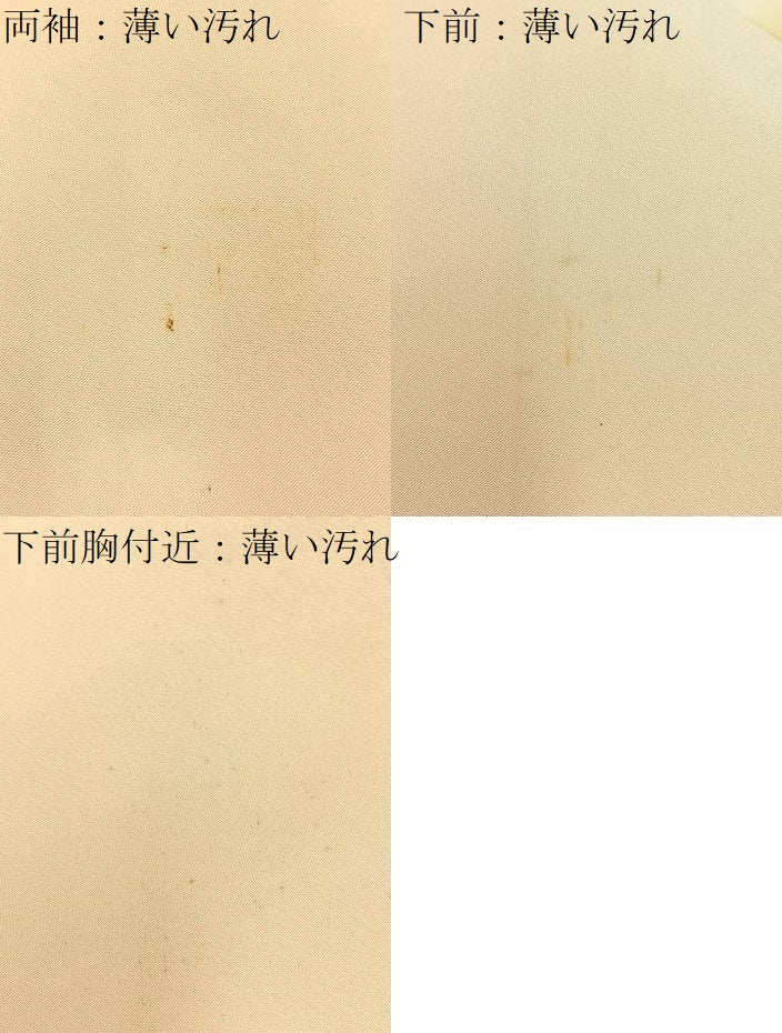 平和屋着物■訪問着　駒刺繍　牡丹　暈し染め　金彩　正絹　逸品　BAAW9630hj