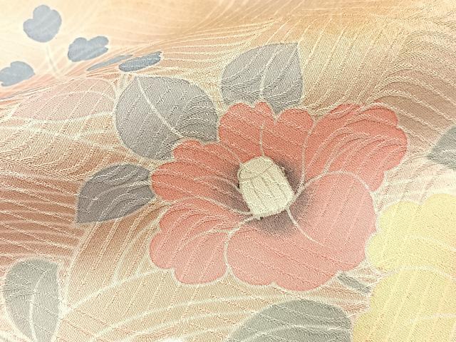 平和屋着物■訪問着 地紙花文 暈し染め 金彩 正絹 逸品 BAAW9662hj