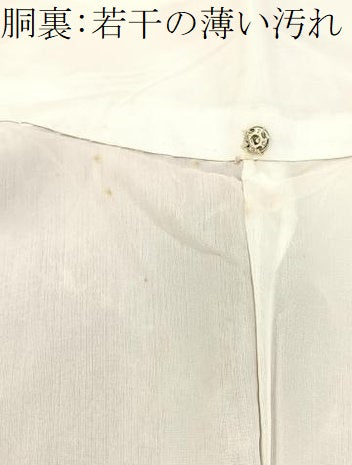 平和屋着物■上質な小紋　手描き　笹竹文　暈し染め　正絹　逸品　BAAW9670hj