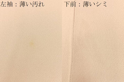 平和屋着物■訪問着　遠山地紙花文　暈し染め　金彩　正絹　逸品　BAAW9684hj