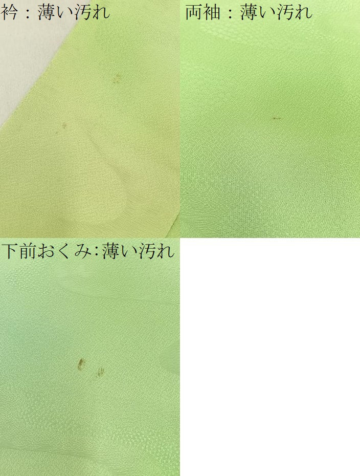 平和屋着物■上質な小紋　霞文　暈し染め　正絹　逸品　BAAW9708hj