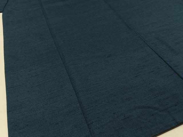 平和屋着物■男性　紬　アンサンブル　網代織　正絹　逸品　BAAW9712hj