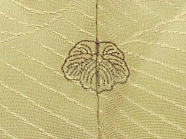 平和屋着物■上質な小紋　地紋起こし　流水文　暈し染め　正絹　逸品　BAAW9732hj