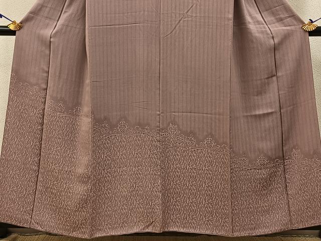 平和屋着物■訪問着 飾花文 正絹 逸品 BAAW9761hj